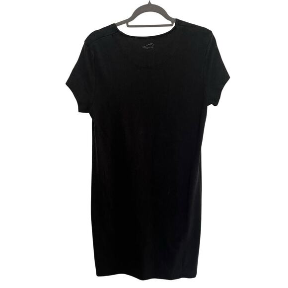 Horny Toad Women’s Lyocell Cotton Short Sleeve Shirt Dress Black Size Large - Picture 2 of 10